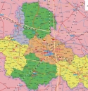 阜阳行政区划地图图片